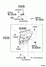 REAR DOOR PANEL & GLASS 2